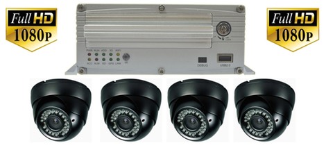 FHD4G High Definition school bus security surveillance camera system