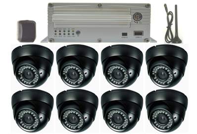 SD8W Wi-Fi & GPS 8 BTC camera surveillance camera solution for transit, paratransit or school bus