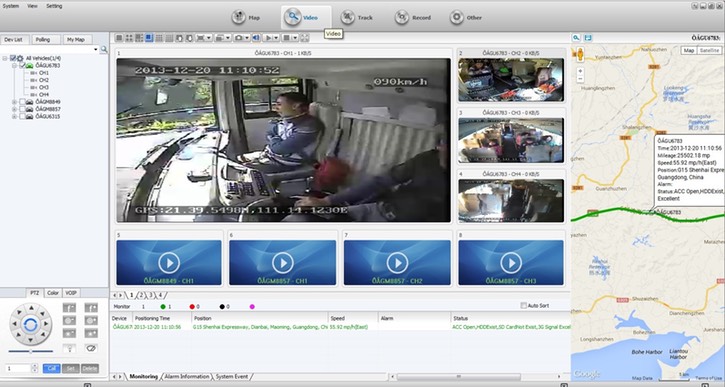live video monitoring
