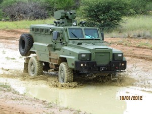 V LWB RF Armored Personnel Carrier specialty vehicle for explosion and ballistic resistant protection