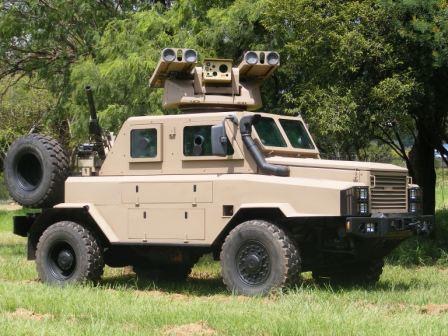 Armored vehicle Land Mine Resistant REVA Personnel Carriers
