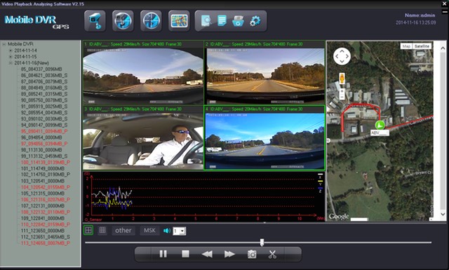 Safe Fleet Driver Training Device Gui Quad sat map, G-Sensors routing view document Dangerous Driving Behaviors, driver safety camera, passenger safety security surveillance camera systems