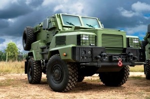 V SWB  Armored Personnel Carrier specialty vehicle for explosion resistant and ballistic protection