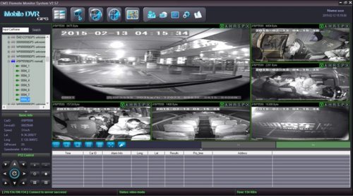 SD8C 3G version night vision cameras for Paratransit buses, Transit bus Live View Video Streaming 3G cellular live GPS tracking