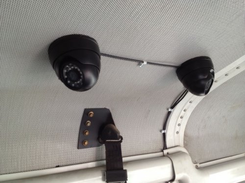 pupil transportation security camera system dual cams 2